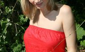 Kaylee Rain Perky Tits 373632 Slides Out A Red Dress To Show Off Her Bare Breasts
