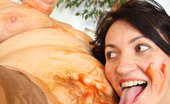 Mom Loves Mom Klaudie 374026 Hot Milfs Klaudie And Majda, Tantalise Each Other While Being Covered In Sauce
