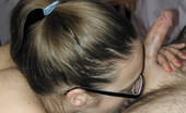 Fuck The Geek 375129 Curvy Danni On Her Knees And Swallowing A Cock
