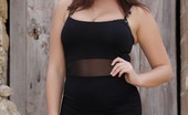 Jodie Gasson 376390 Jodie In Her Sexy Black Dress
