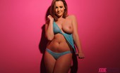 Jodie Gasson 376398 Jodie In Her Blue Lace Lingerie
