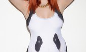 Lucy V 376592 In Panda Bodysuit

