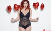Lucy V 376594 With Heart Shaped Balloons
