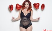 Lucy V 376594 With Heart Shaped Balloons
