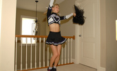 Teen Kasia 378067 Pig Tailed Cheer Leader Takes Pictures
