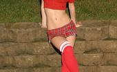 Teen Kasia 378073 Super Mini Micro Schoolgirl Skirt
