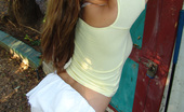 Teen Topanga 378095 Teen Topanga In White Shirt And Yellow Skirt