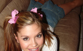 Teen Topanga 378096 Hot Teen In A Pink Shirt And Blue Skirt
