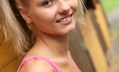 Pinky June 378984 Lovely Blond Teen June Gets Naughty On Rancho
