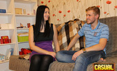Casual Teen Sex Sex With Hot Brunette Gal 379872 Sporty Guy Undresses Brunette Teenie That He Has Just Met After Coming Into His Apartments And Starts Stimulating Her Small Sensitive Clitoris Bringing The Gal Tons Of Delight From The Cunnilingus. She Plays With His Big Piece Of Meat Using Always Ready T