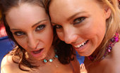 18 Years Old Gracie Glam & Ally Kay 382079 Two Sexy 18 Year Olds Go Crazy For Cock!
