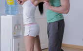Teen Mega World Anna Gorgeous Brunette Babe Fucked By Her Brawny Trainer 382354 Anna Has Decided To Make Some Exercises With Her Personal Trainer. He Has Been Staring At Her Juicy Ass The Whole Time Long And Suddenly, He Puts His Hands On Her Butt And Starts Rubbing It Along With The Pussy. She Likes It A Lot, So He Takes Off Her Sho