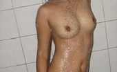 Teen Filipina 385518 Brown Sugar LBFM Gets Slippery In The Shower
