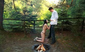 18 Stream Karolina & Kristof 388214 The Sun Is Beginning To Set On The Woods Outside Of Dorf, But Things Are Beginning To Heat Up And It Has Nothing To Do With The Campfire. These Teens Are Very Hot And Horny.
