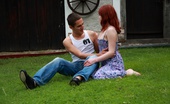 18 Stream Jarmila & Aleksej 388221 This Redhead Cutie May Look Sweet And Innocent, But She`S Craving A Rock Hard Cock This Afternoon. She`Ll Get It Outside, Right On The Front Lawn Of This Dorf House.
