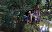 18 Stream Iva & Kristof 388240 In The Middle Of The Woods, This Bubbly Teen Takes Off Her Clothes And Feel His Cock Growing Hard Inside Of Jeans. She Soon Unzips His Cock And Takes It Out So That She Can Have It.
