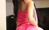 Teen Lilly 394448 Teen Lilly On Her Pink Dress Upskirt And Exposed Her Clits
