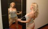 Sammy Tyler 394527 Sexy Busty Blonde MILF Masturbates Nude In Front Of Mirror
