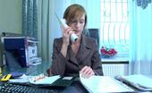 Secretary Pantyhose Rosa & Bertram 395314 Strict Looking Babe Gets Drilled Thru Patterned Tights Right In The Office
