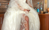 Secretary Pantyhose Regina & Bobbie 395672 Horny Bride In Suntan Pantyhose Going Down For Fucking Right On The Floor
