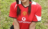 88 Square 401333 Arisa Sunaree Shows Her Soccer Skills
