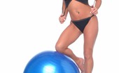 Big Breasts Sex 404012 Sexy Blonde With Melon Juggies Stripping Black Bikini Revealing Hot Body
