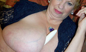 Divine Breasts 406227 Valerie Long Boobs Granny Dildo
