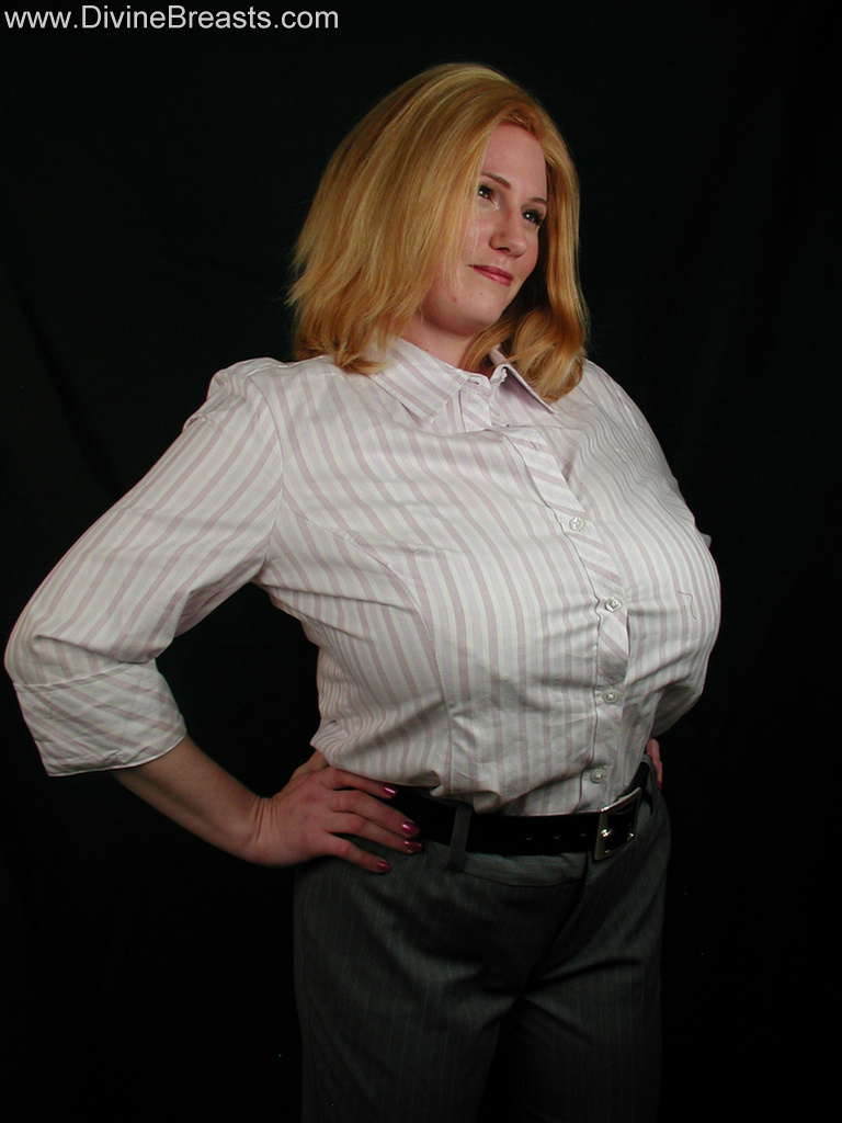 Divine Breasts Ann Big Boobs Secretary 406898 Bild Foto