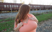 Divine Breasts 412864 Lexxxi Flashing Big Tits In Public
