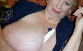 Divine Breasts 413240 Valerie Long Boobs Granny Dildo
