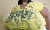 Divine Breasts 413754 Cotton No Bra Black Breasts
