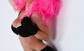 Jayden James.com Pink Mistress 416136 Jayden Teases In A Pink Wig And Hat.
