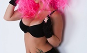 Jayden James.com Pink Mistress 416136 Jayden Teases In A Pink Wig And Hat.
