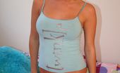 Kate Krush 416230 Sexual Brunette Teen Slut Kate Krush Strips Blue Lingeria And Shows Her Big Tits
