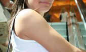 Kate Krush 416234 Cutie Brown Haired Teen Girl Kate Krush Posing For You Outdoors
