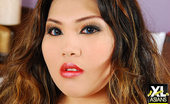 XL Asians 417135 Asian BBW Cassie In Red Lingerie
