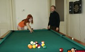Old Perverts Fann 417744 Grampa Fucks Teen On Pool Table Playing Pool With A Teeny In Sexy Panties Is Too Much Of A Temptation For An Old Kink, So No Wonder He Ends Up Having Her Ride His Cock
