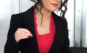 Pin-Up Wow 417814 Your Saucy New Brunette Secretary Does Her Naughtiest Best To Get A Pay Rise .
