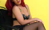 Pin-Up Wow 417874 Join Naughty Chloe-Louise'S Interviewee In Hot Satin Underwear. Will You Offer Her A Job?

