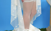 Pin-Up Wow 417882 Lucy V As Your Sweet Yet Sexy Bride Wants To Take You For A New Sexy Adventure. Don'T Be Late!
