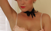 Pin-Up Wow 417918 Heavenly Brunette Sammie Pennington Teases As She Enjoys Sexy Sunbathing Session.
