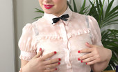 Pin-Up Wow 418043 Dishy Secretary Jocelyn-Kay Takes Time Off Work For A Saucy Office Striptease
