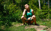 Pee Hunters 418493 Girlie Pees And Puts Shorts Back On Without Wiping
