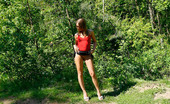 Pee Hunters 418499 Sexy Teen Redhead Walks Commando And Pees Alfresco
