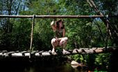 Pee Hunters 418522 Charming Red-Haired Teen Cutie Pees Off The Bridge
