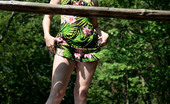 Pee Hunters 418522 Charming Red-Haired Teen Cutie Pees Off The Bridge
