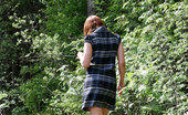 Pee Hunters 418547 Shameless Messy Gingerhead Tinkling In The Woods
