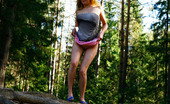 Pee Hunters 418608 Lustful Teen Doll Gets Nude And Pees On A Quiet Forest Glade
