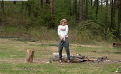 Pee Hunters 418626 Girl Goes To The Woods To Piss And Smoke A Cig
