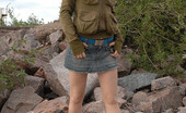 Pee Hunters 418657 Petite Blonde Shows Ass And Takes A Leak Outdoors
